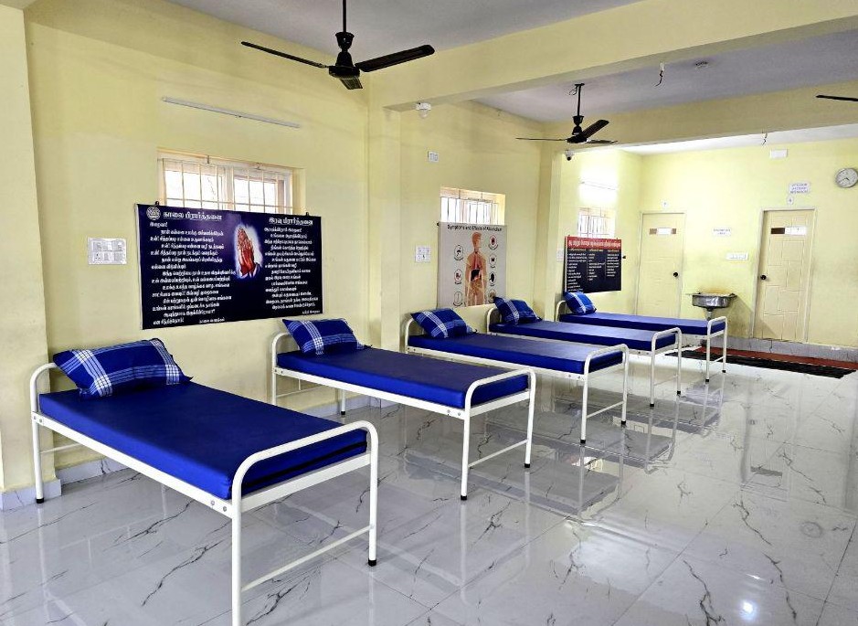 Patient Room with Beds